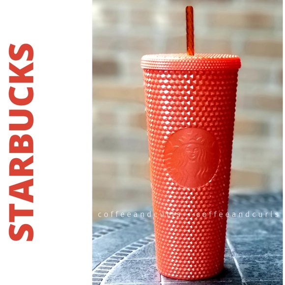 Starbucks Orange Bling Studded Fall 2022 Release Venti NWT - Picture 9 of 9